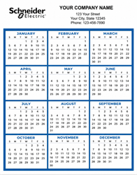 Image of Span-A-Year Calendar